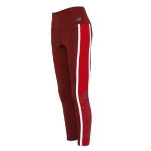 New Balance Logo Sport Retro Track Style Leggings